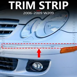 for 2006-2009 W209 Mercedes Benz CLK350 CLK500 CLK550 CLK55 CLK63 AMG Front Bumper Chrome Trim Strip 2098850921 2098851021