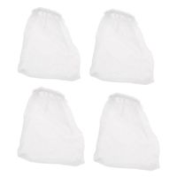 P82D 4 Count Aquarium Gravels Vacuum Cleaning Electric Fish for Tank Siphon Cleaner Accessories Filter Nylon Net Bag Reusable