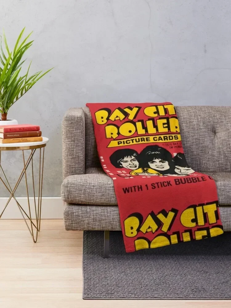 Bay City Rollers - S-A-T-U-R-D-A-Y NIGHT !! Throw Blanket blankets and throws Luxury Blankets