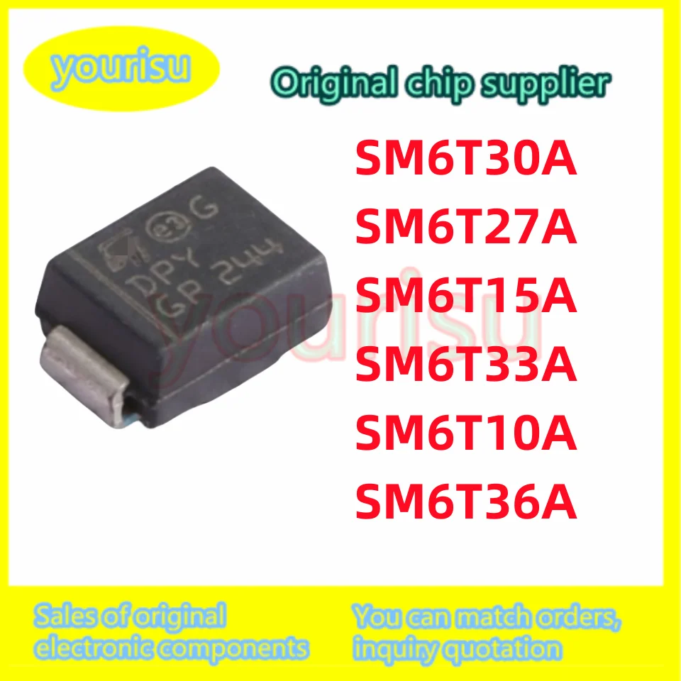 10Pcs/Lot SM6T10A S… - image