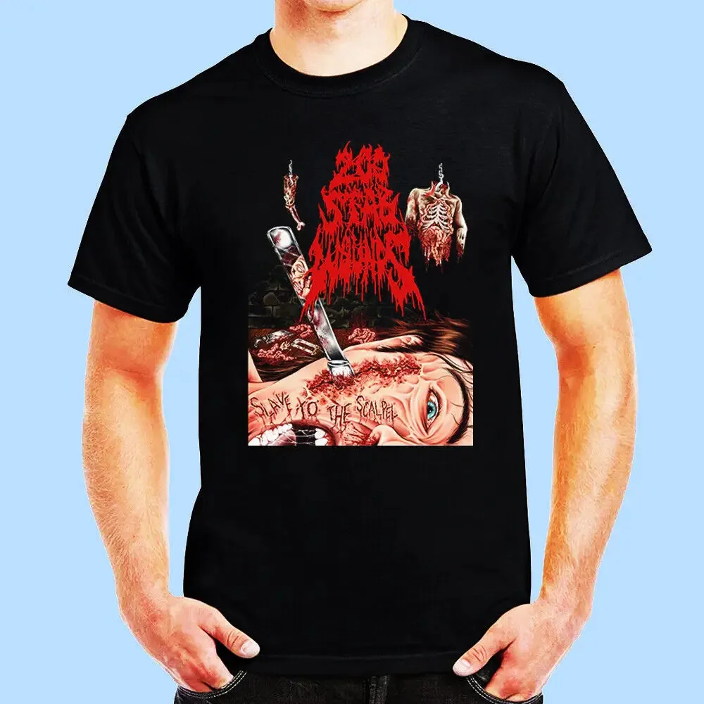 200 STAB WOUNDS - Slave To The Scalpel Mens Tshirt Black Size S-5XL