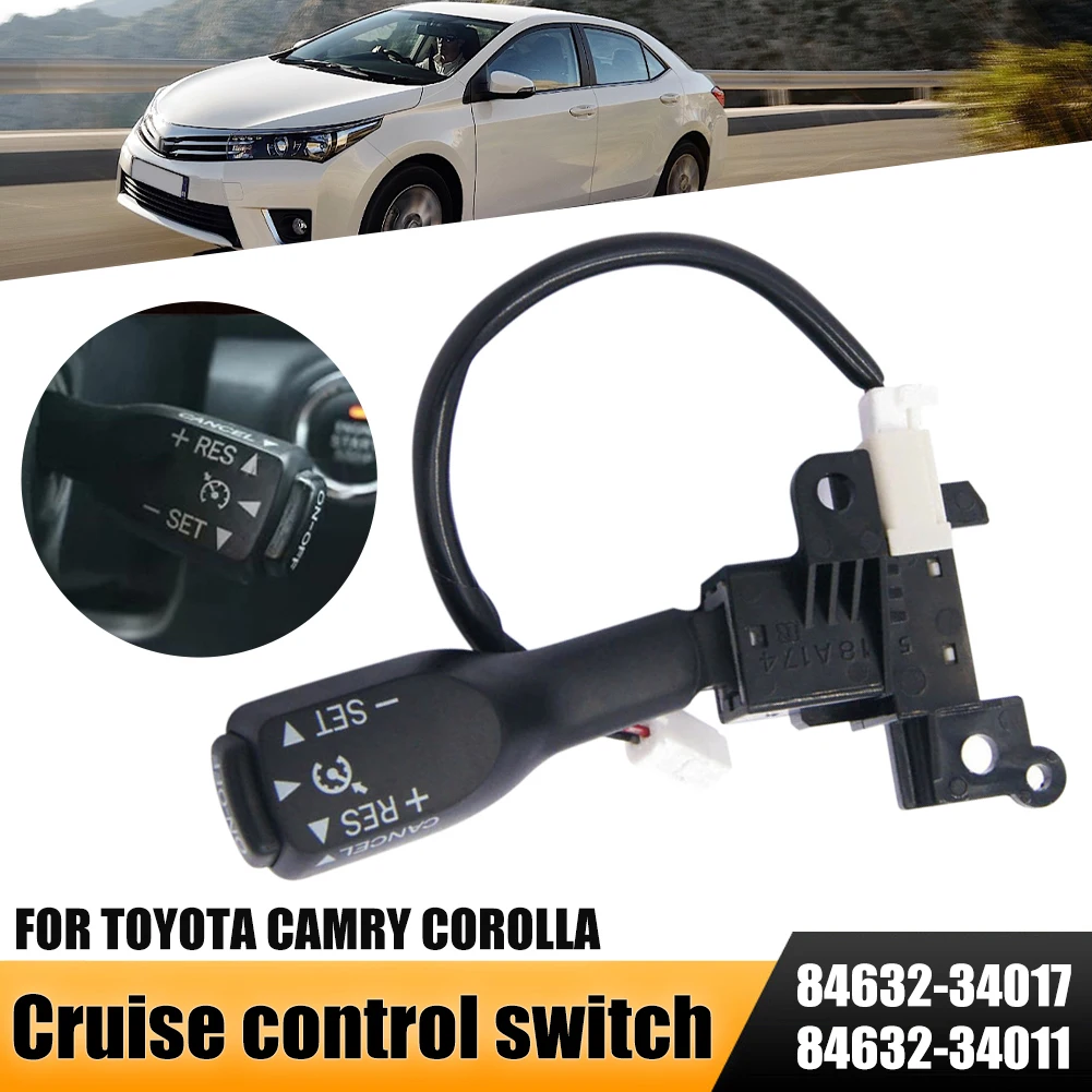 

Car Cruise Control Switch 84632-34011 84632-34017 For Toyota Corolla Yaris Vios Wish Auris Prius Previa RAV4