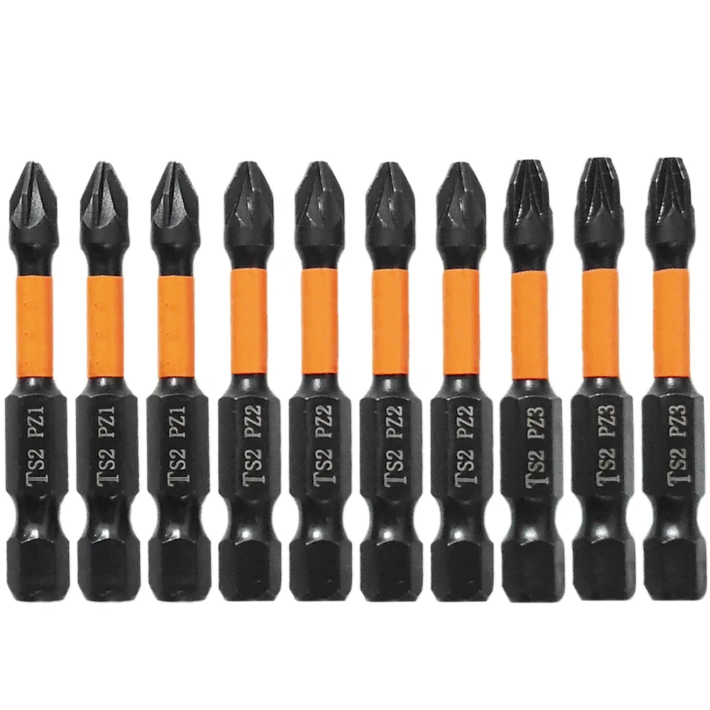 Alloy Steel Screwdriver Set Screwdrivers Magnetic Screwdriver Black+Orange Screwdriver Bits Set Optimal Torque Transfer