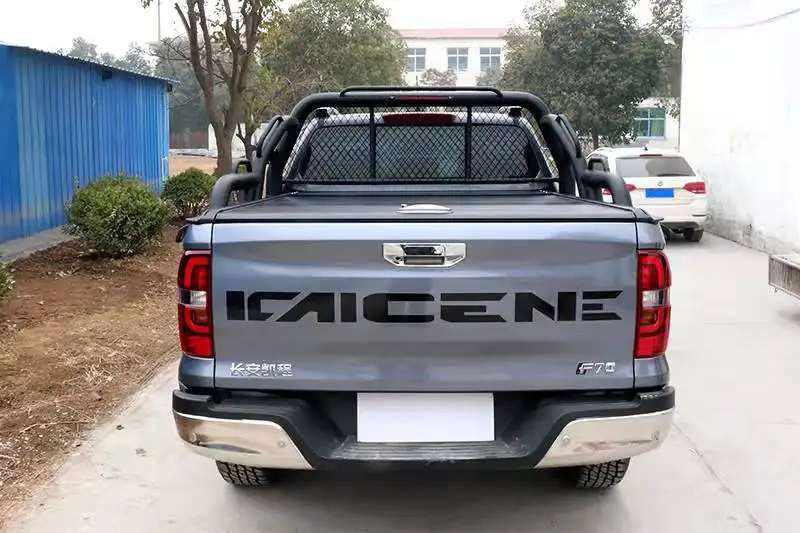 CHANGAN Hunter F70 Rear Compartment Lid Refitting Thickened Aluminium Pickup Back Cover Rolling Curtain Push Pull Box