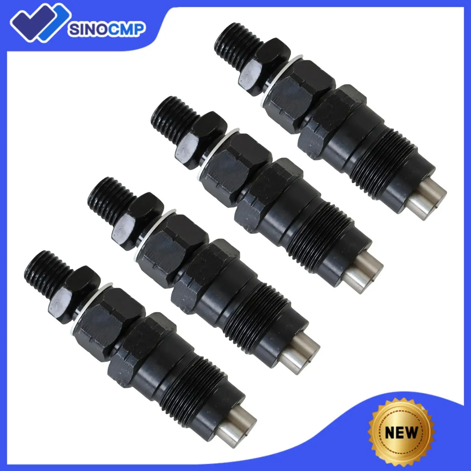 

4pcs Fuel Injectors 7023120 6722147 for Kubota V2203 V2003 Bobcat 331 337 5600 743 753 763 7753 1600 S150 S175 T190 Excavator