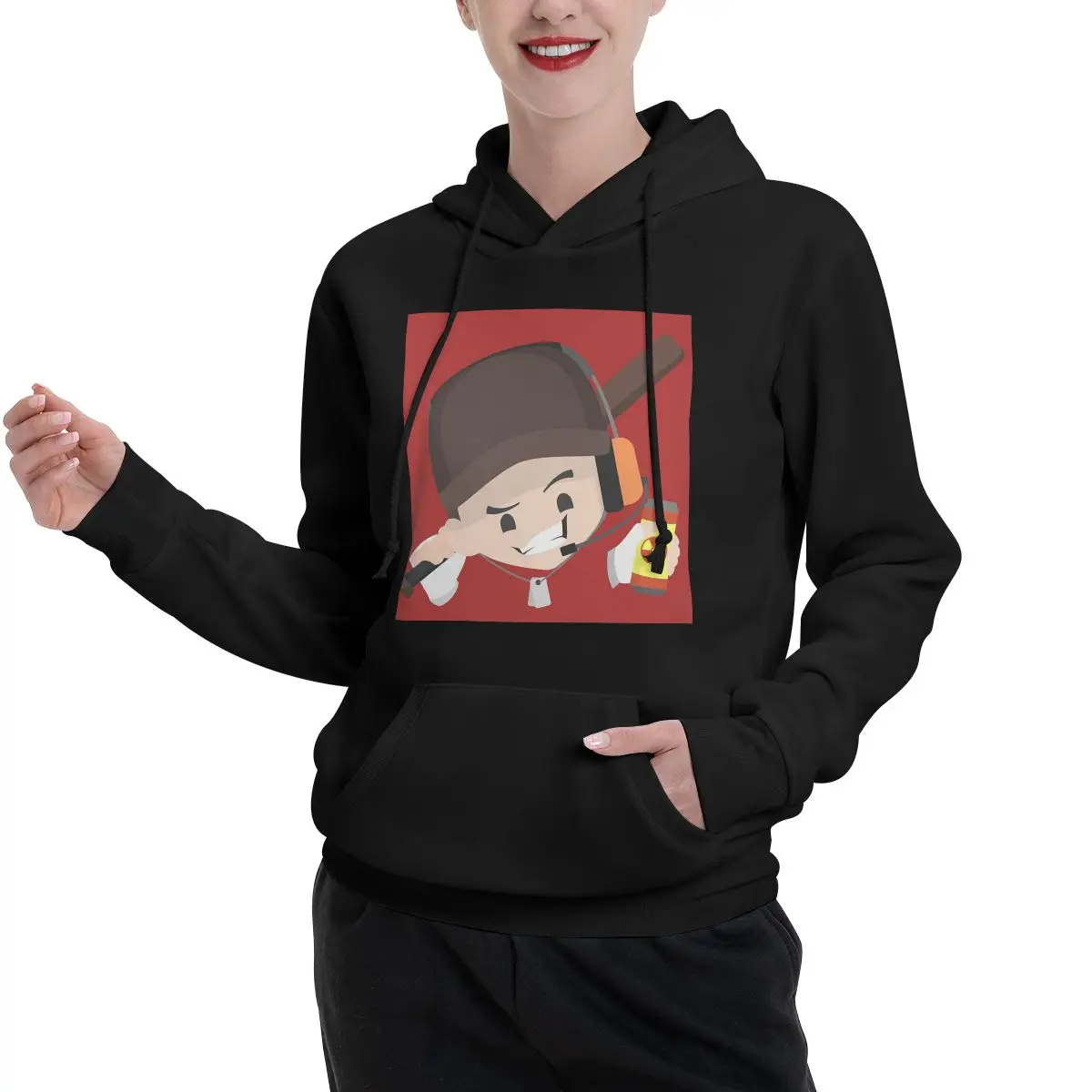 

Team Fortress 2 Couple Hoodies Men's Women Casual Pullover Sweatshirt Harajuku Long Sleeve Streetwear Autumn Winter