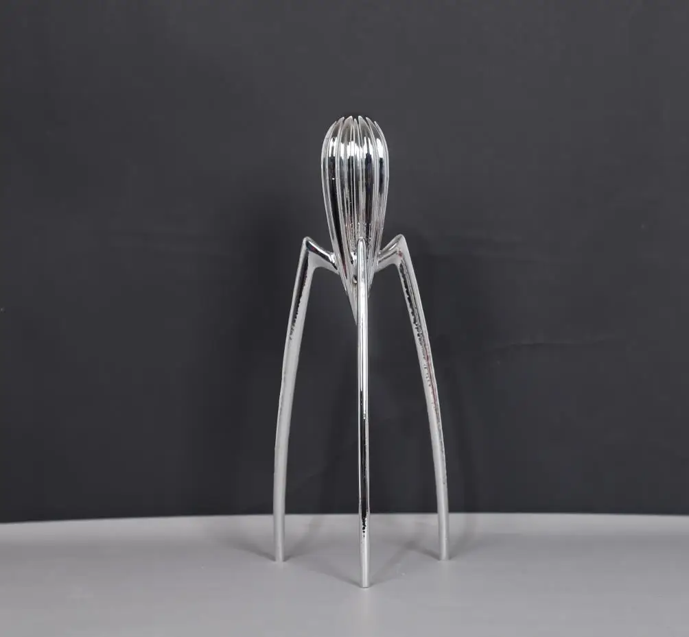 Octopus Modern Simple Silver Alien Juicer Decoration Piece Model Room Dining Kitchen Living Soft