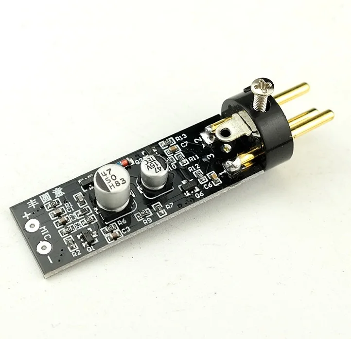 15-48V Phantom Power Electret Condenser Microphone Amplifier Board for K Song Recording Conference Speech 125db