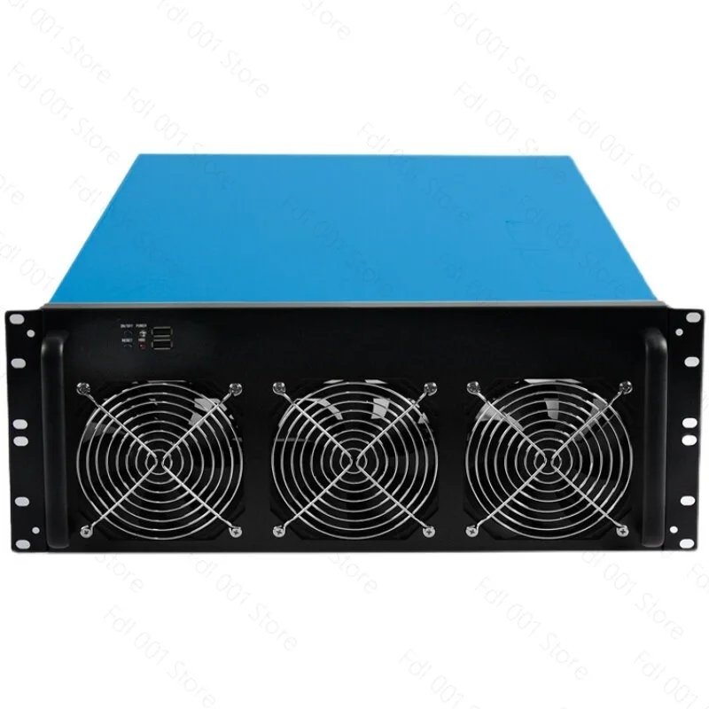 4U multi-graphics card chassis 6/8 graphics card multi-GPU chassis IDC computer room pcie adapter card rack ETH server