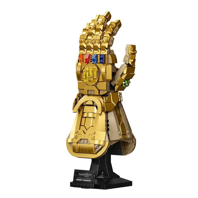 590Pcs Marvel Infinity Gauntlet Superhero Back To School Model 76191 Building Blocks Sets Kids Toys christmas Gifts for Boys