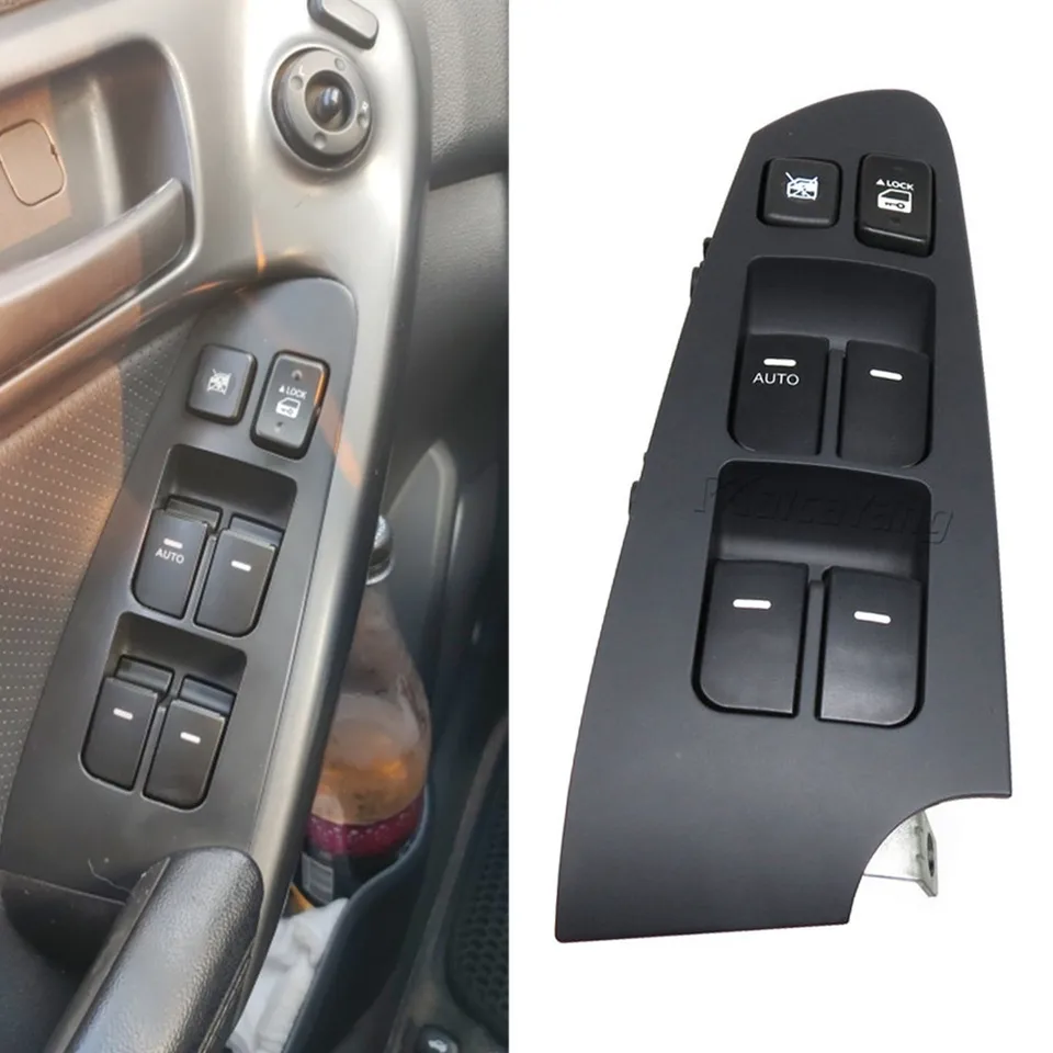 Taster Fensterheberschalter Auto vorne Links Fahrerseite Inneres Zubehör für Kia für Carens 2002-2005 93570-1C110 Hauptschalter für elektrische Fensterheber Taster Fensterheberschalter Auto vorne Links Fahrerseite Inneres Zubehör für Kia für Carens 2002-2005 93570-1C110 Hauptschalter für elektrische Fensterheber