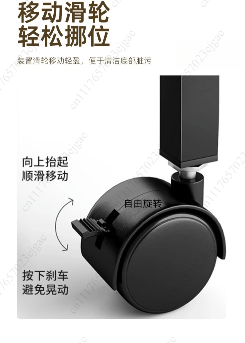 Black Foldable Storage Rack 5 Layers Steel Pipe Welding Assembly for Miscellaneous Items Books Organization