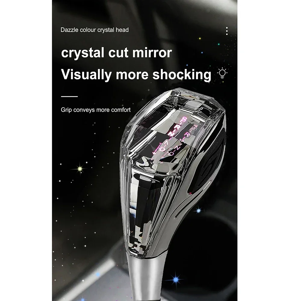 crystal Gear Shift Knob for Toyota  Mazda Lexus Mitsubishi Volkswagen Hyundai HIACE