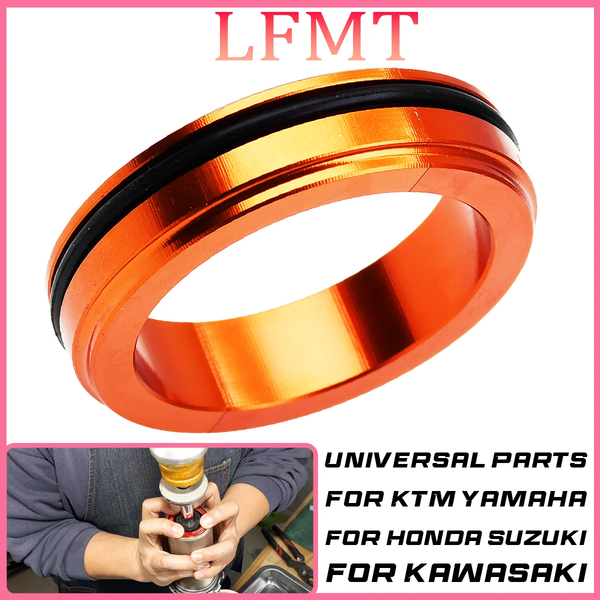 

46 50mm Fork Shock Absorber Rear Suspension Lowering Kit For KTM 125 150 250 300 350 450 500 EXC EXCF XCW Six Days SX SXF XC XCF