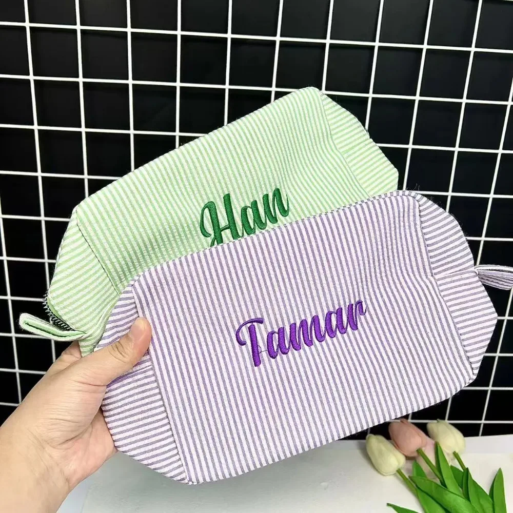 

Персонализированная косметичка с монограммой, несессер, подарок для невесты, подарок для подружки невесты, косметичка для подружки невесты, косметический мешочек