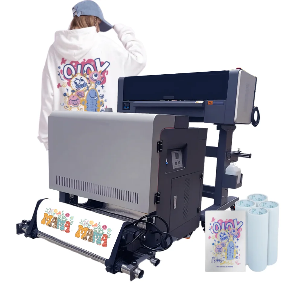 Hot-selling A1 Dual-Head DTF Printer T-Shirt Heat Transfer For Custom Apparel Printing Print On Shirts And Any Fabric