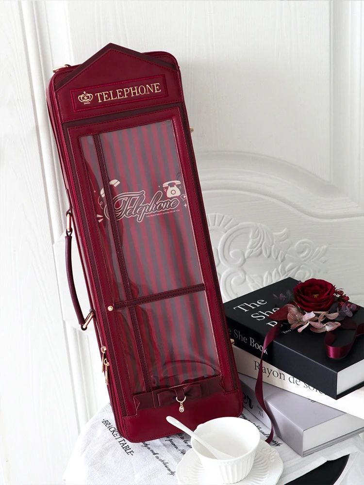 Original Kawaii Y2k 4 Points Bjd Baby Doll Bag Students Cute Doll Collection Bag Portable Crossbody Shoulder Bjd Shoulder Bags