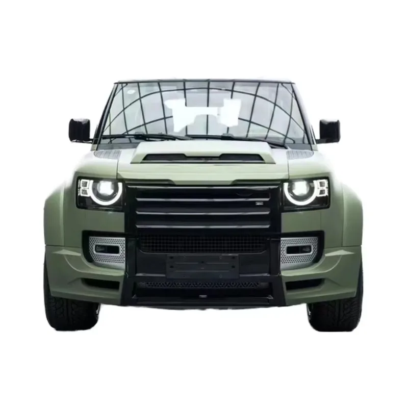 Dream Garage Suitable For The  Defender LM Wide Body Kit PP Material Body Kit Bumper Front And Rear Lips Rear Wing