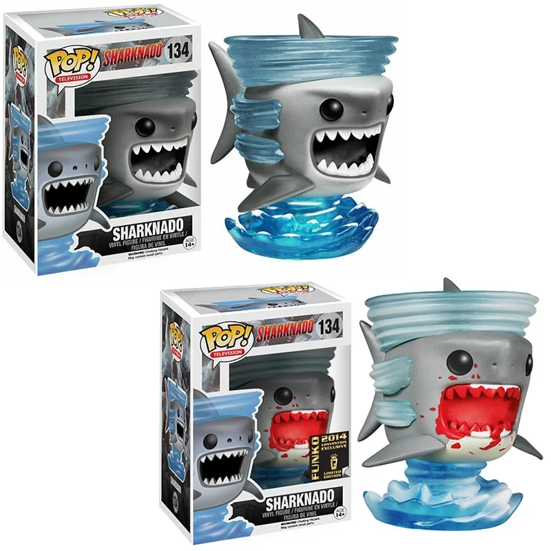 FUNKO POP Vinyl Figure Sharknado #134 Shark Special Edition Action Figure Toys Collectors Vinyl Doll Toys Gifts for Children