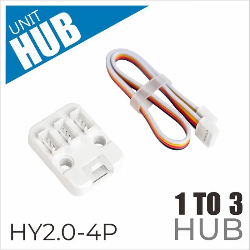 For M5stack Unit Hub HY2.0-4P Interface 1 To 3 HUB Expansion Unit HY2.0-4P Expander Expansion HUB