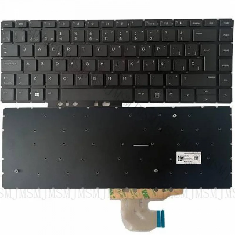 SA + teclado latino espanhol NOVO PARA HP ProBook 440 G6/445 G6/440 G7/445 G7 Teclado
