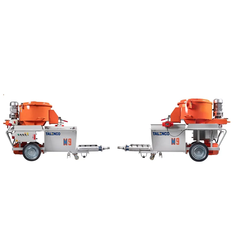 M9 High Efficiency Cement Mortar Spraying Machine Power Spray Gun for Cement and Plaster Application