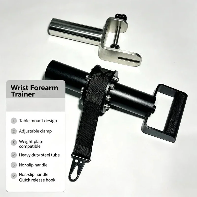 Portable Wrist Forearm Trainer Integrated Wrist Turner Rod Hand Grip Strength Training Fitness Equipment