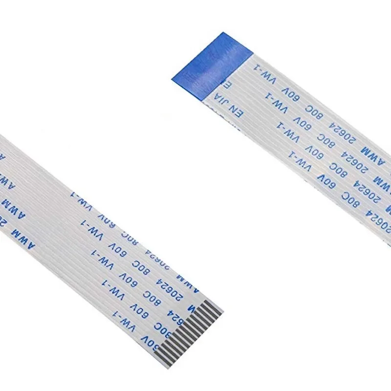 10PCS FFC FPC AWM 20624 80C 60V VW-1 Flat Flexible Cable 0.5MM 4 5 6 8 10 12 14 16 18 20 24 26 30 32 34 36 38 40 45 50 54 60 Pin