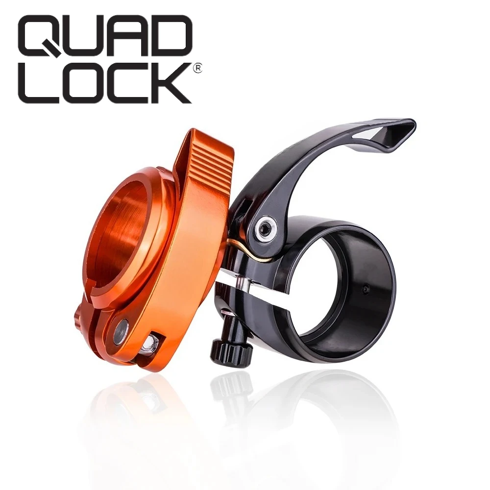 

QUAD LOCK MTB Folding Bike Seat Post Clamp Quick Release Lock Ultralight Bicycle Seat Tube Mount