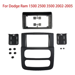 9 Inch Android Car frame Kit Fascia Panel For Dodge Ram 1500 2500 3500 2002-2005 Cable Android Big Screen Radio Audio Frame