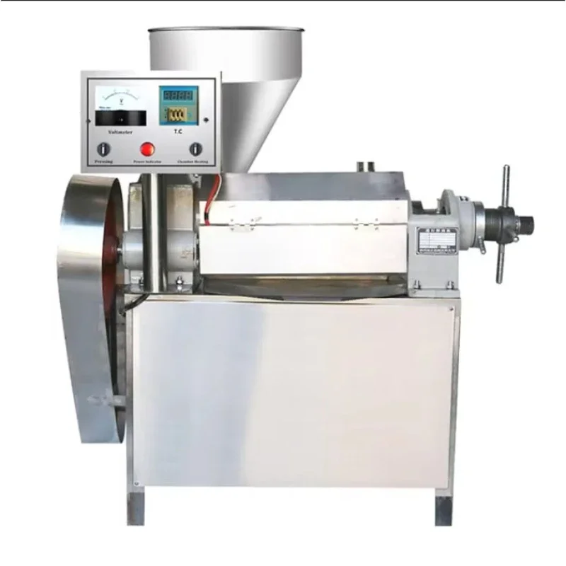 Commercial 100KG/H Coconut Oil Pressing Machine, Copra Oil Extraction Equipment for Small Oil Factory
