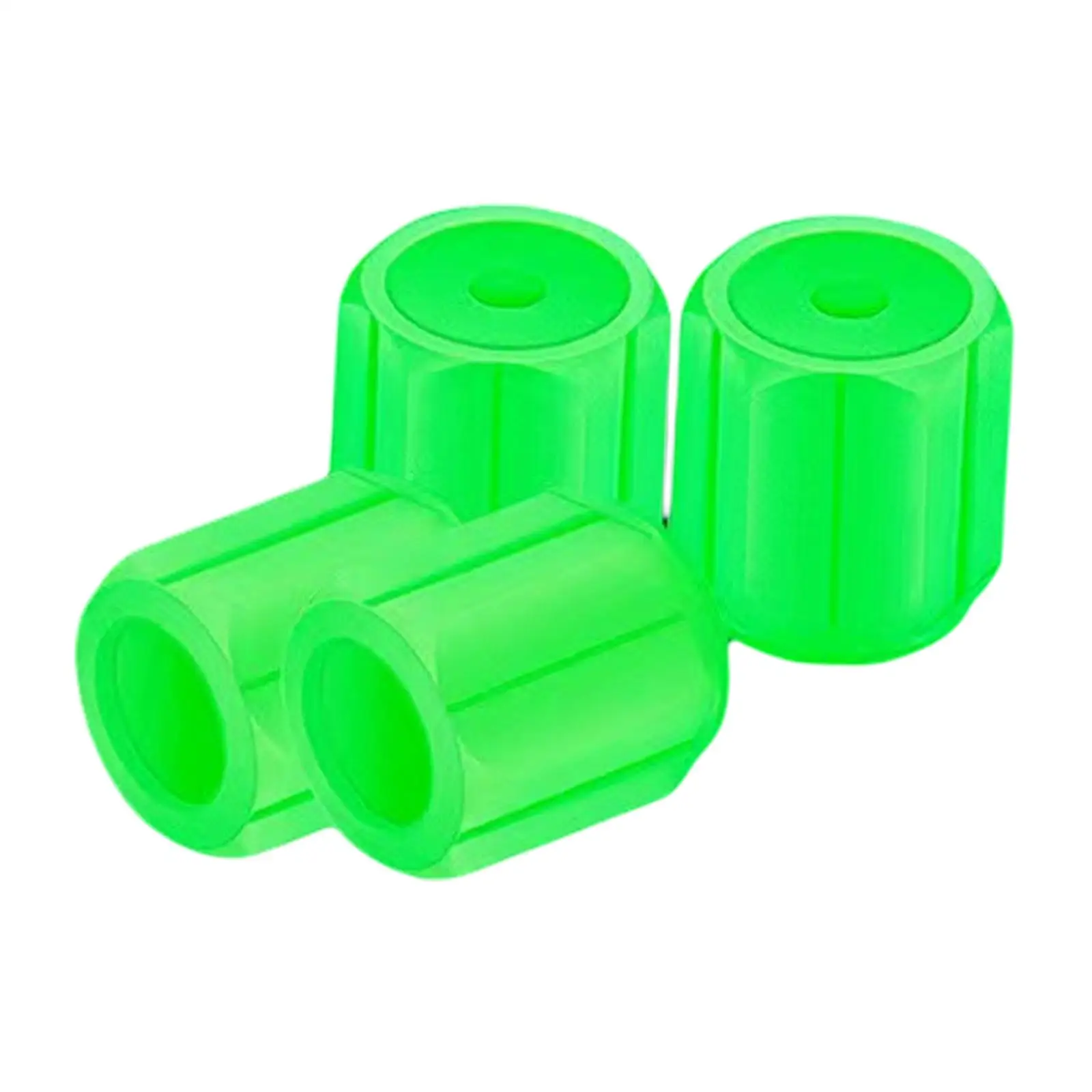 4x Car Tire Valve Caps, Illuminated Dust Cover Tire Air Valves Stem Caps for Car Truck Motorcycle SUV Vehicles