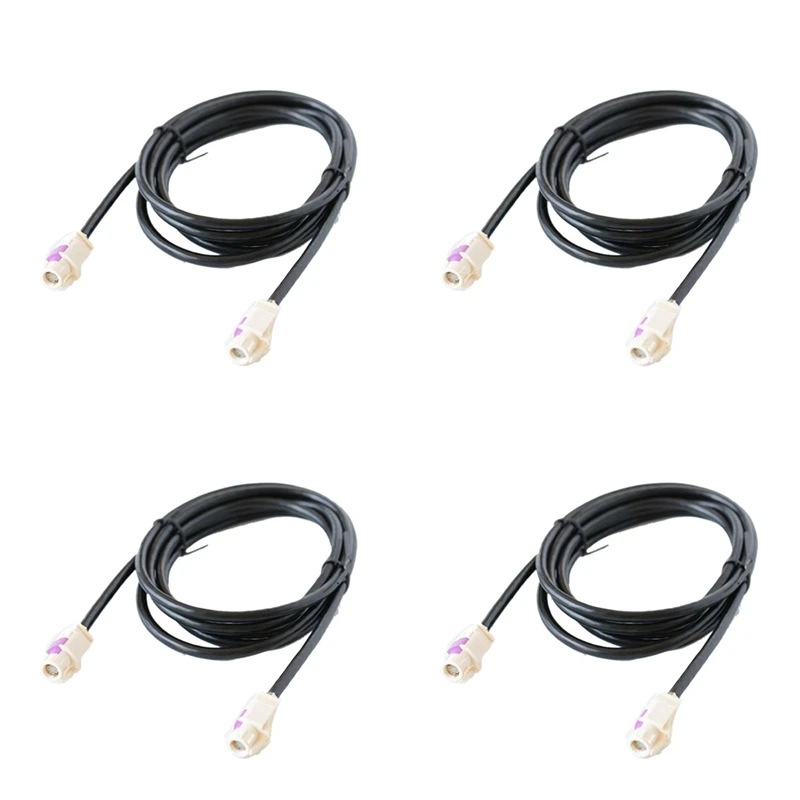 4X For BMW Cable For USB Glovebox HSD F20 F30 F18 F56 G38 NBT EVO USB Connecting Line LVDS