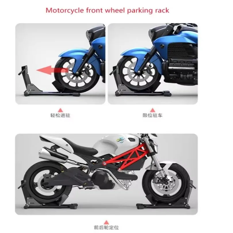 Stojak do parkowania przedniego koła motocykla NOWOŚĆ