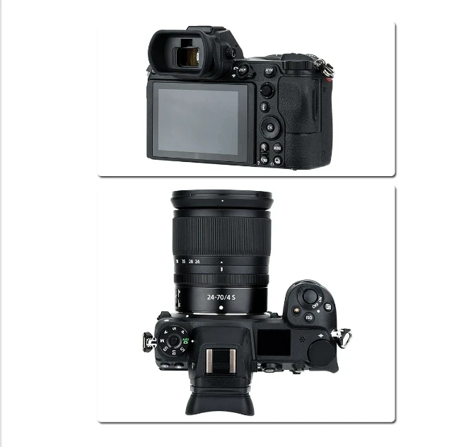 Новый мягкий силиконовый увеличенный окуляр для фотоаппарата Nikon Z5 Z6 Z7 Z6II Z7II II