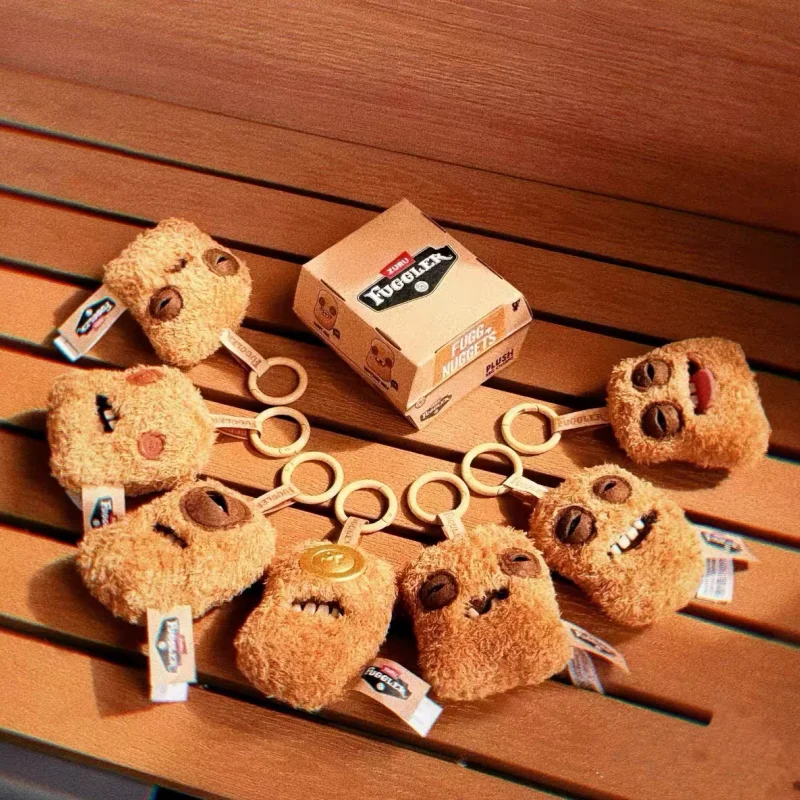 

Предзаказ: Новая оригинальная серия плюшевых брелоков-монстров Fuggler Fugg Nuggets с уродливыми зубами, 10 см, для рюкзаков, игрушки-подвески