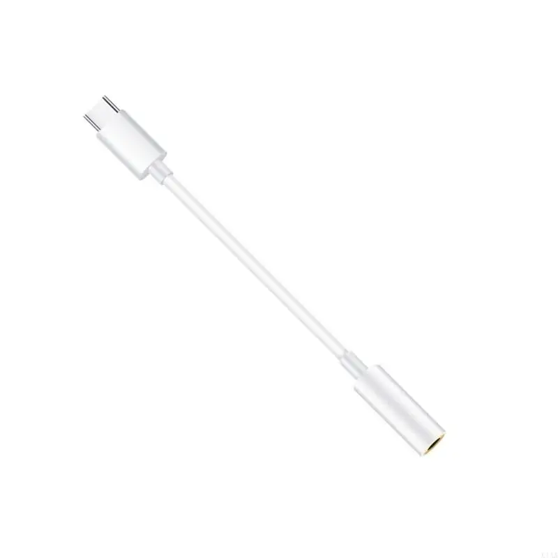 K1AA Type C tot 3,5 mm uitbreidingskabel vrouwelijk naar vrouwelijk draagbaar voor hoofdtelefoon mobiel