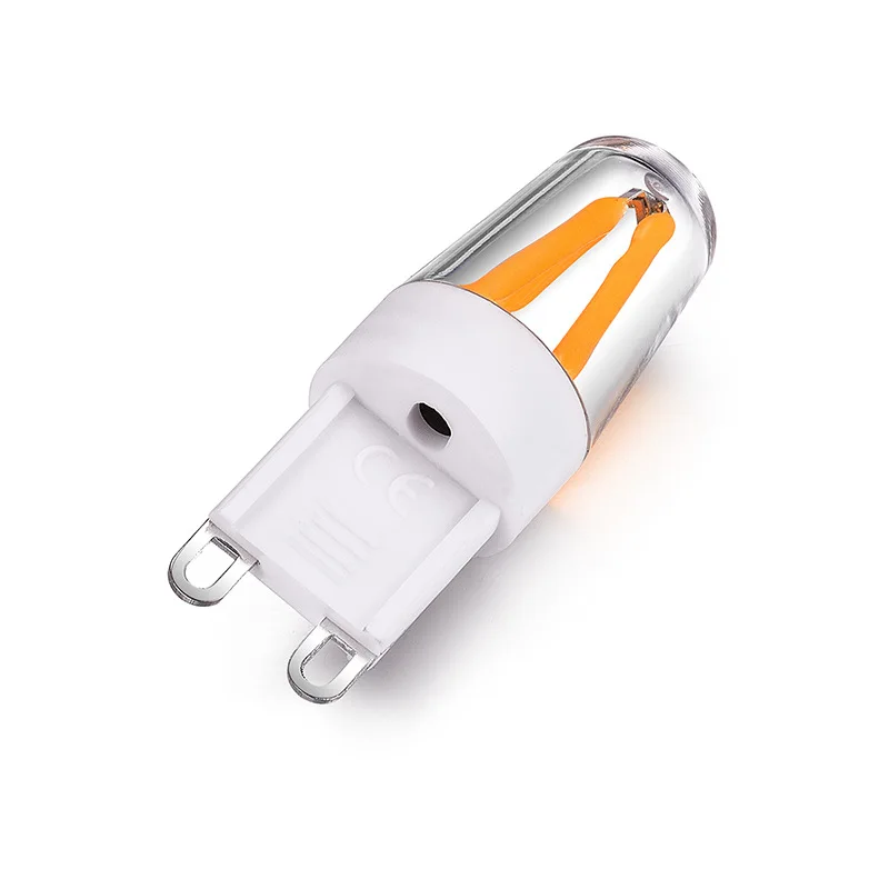 G9 Dimmable LED Lamp 2W 4W 220V 230V 240V Filament LED G9 Light Bulb Lampada LED Chandelier Lights Replace Incandescent Lamp