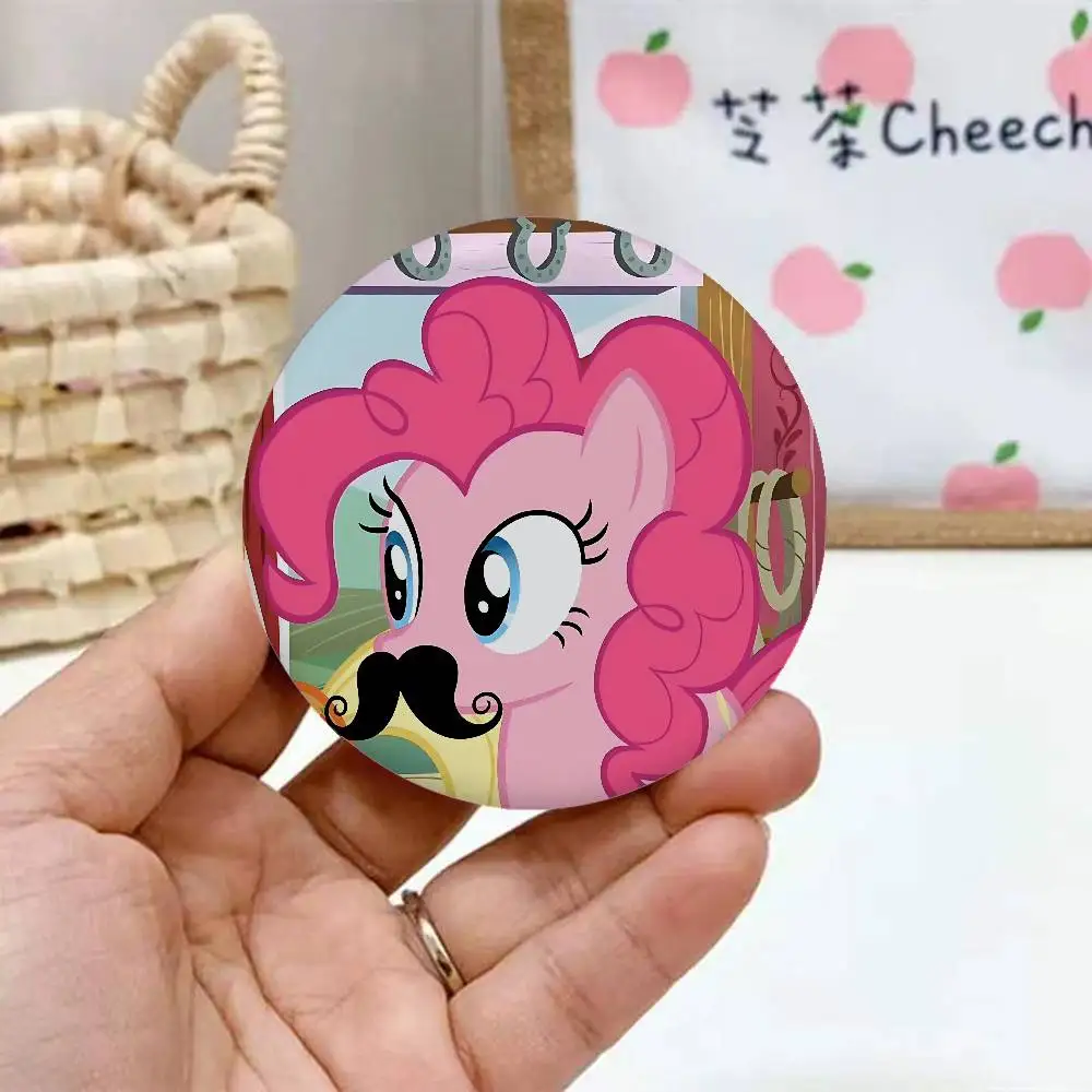 M-My Little Pony Emaille-Pins, handgefertigte runde Brosche, L Killer Yagami Light Cosplay-Abzeichen, Rucksäcke, Schmuck, Geschenke – Detail 17