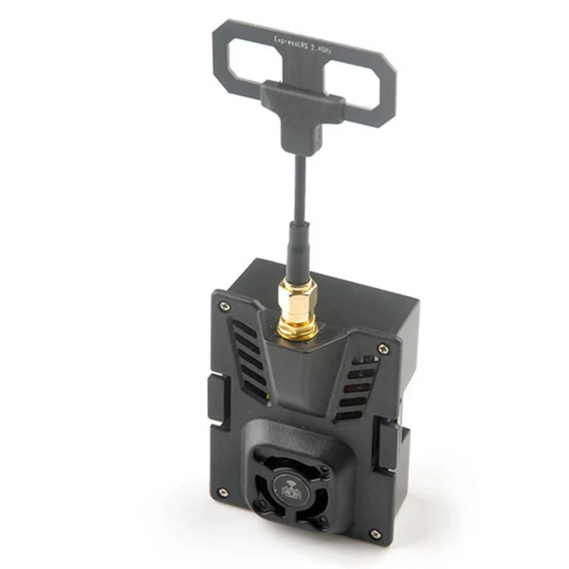 SQPP-ES24TX Pro 1000Mw 2.4G ELRS TX Module With RGB LED And Cooling Fan For RC Airplane FPV Drone