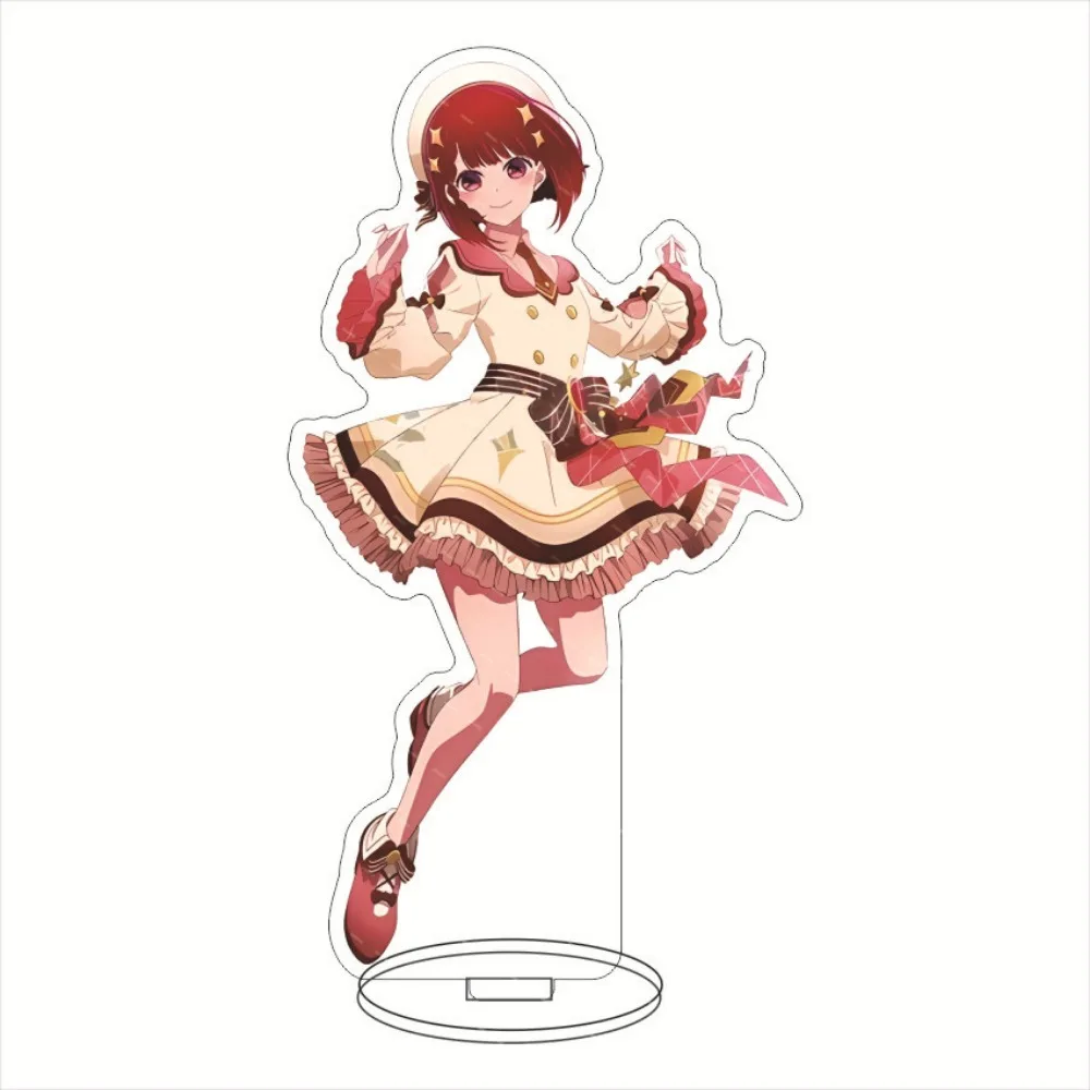 Oshi No Ko Acrylic Stand Ruby Hoshino Ai Aqua Anime Keychain Women Collection Desk Display Cute Ornament Accesorios Friend Gift