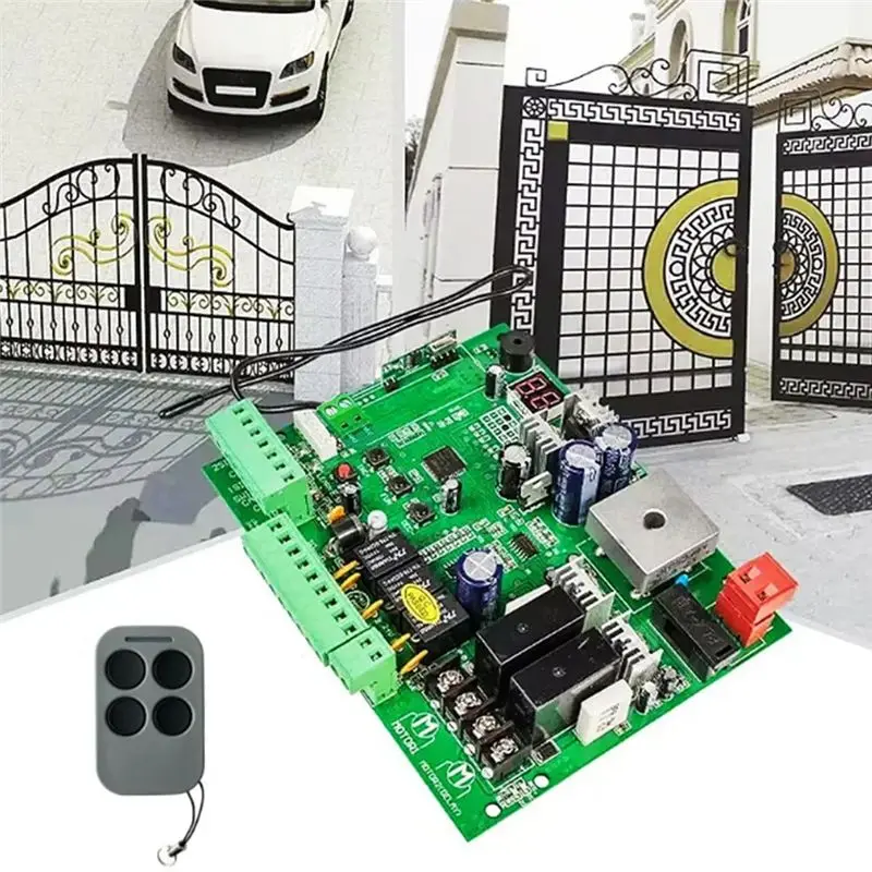 【NEW A09R!】 แผงควบคุม DC 24V แผงวงจรพิมพ์ ศูนย์ควบคุมอัจฉริยะ สำหรับระบบเปิดประตูสวิงอัตโนมัติแบบแขนคู่