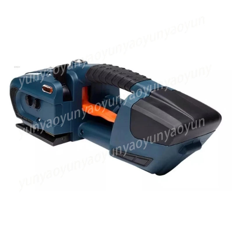 

Портативный автоматический обвязочный станок, ручной термозапайщик для стальных лент, аккумуляторный упаковочный инструмент