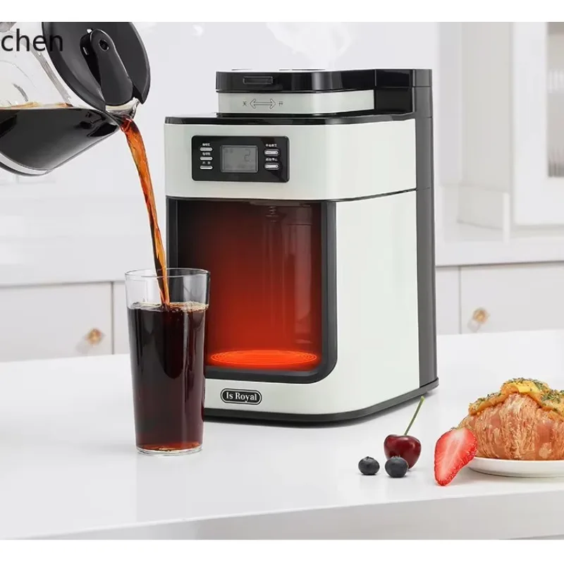 cc28 coffee machine automatic grinding integrated drip grinding home office