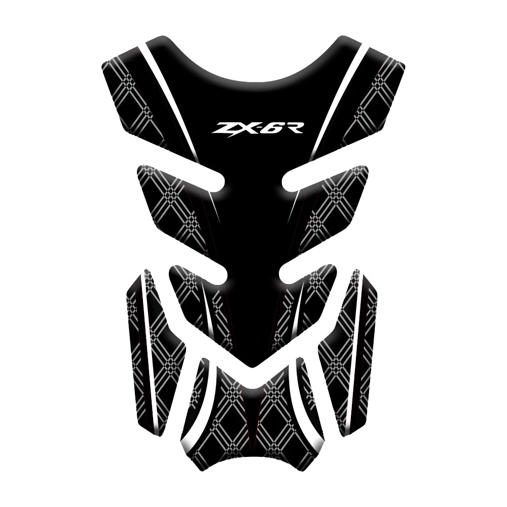 Motorcycle Sticker Tank Pad Protector For Ninja ZX6R 636 ZX 6R ABS 2004-2021 2013 2014 2015 2016 2017 2018 2019 2020 view 3