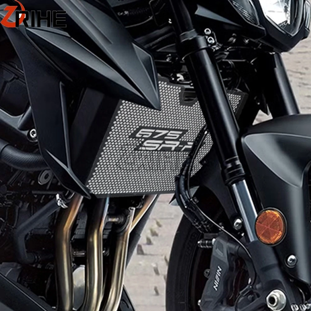 

NEW FOR CFMOTO CF MOTO 675SR-R 675SS 2024 2025 2026 675 SRR SS SR-R Motorcycle Radiator Grille Guard Protector Cover Accessories