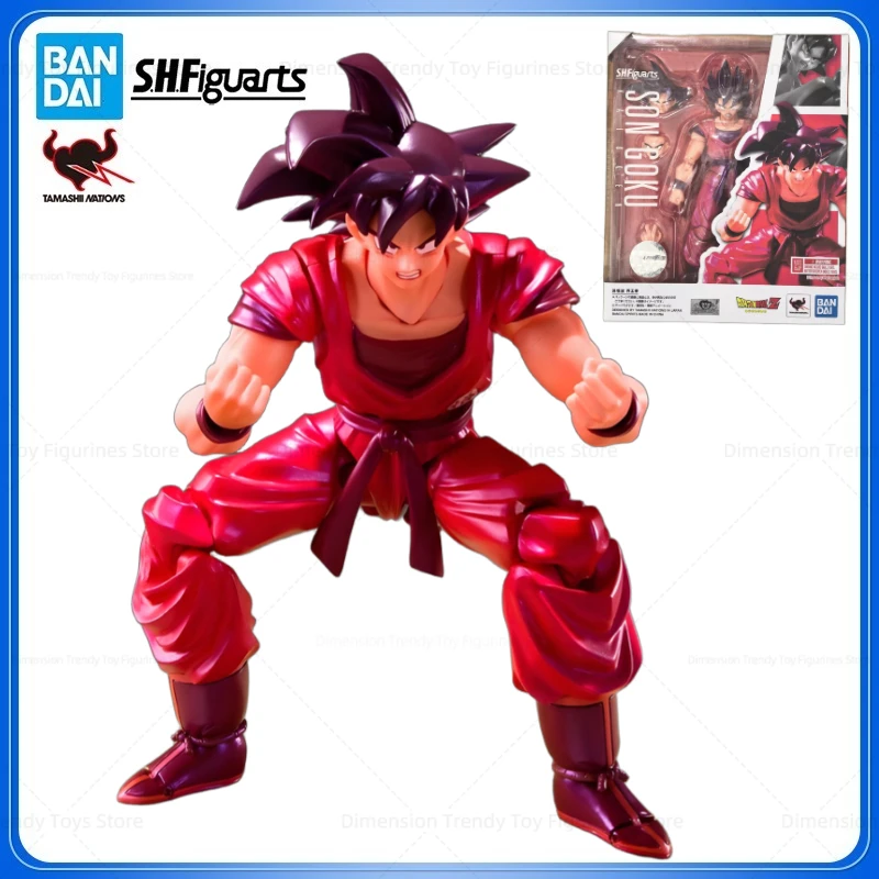 

В наличии: Оригинальная фигурка Bandai SHFiguarts по аниме Dragon Ball - Сон Гоку, Као Кен. Коллекционная модель, игрушка, подарок для детей DT.