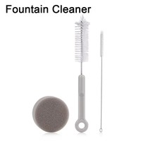 Cat Water Fountain Accessories Cleaning Brush Set for Pet Water Dispenser Pump Pipe Tube Bottle Cup Kettle  Cleaner Dispenser