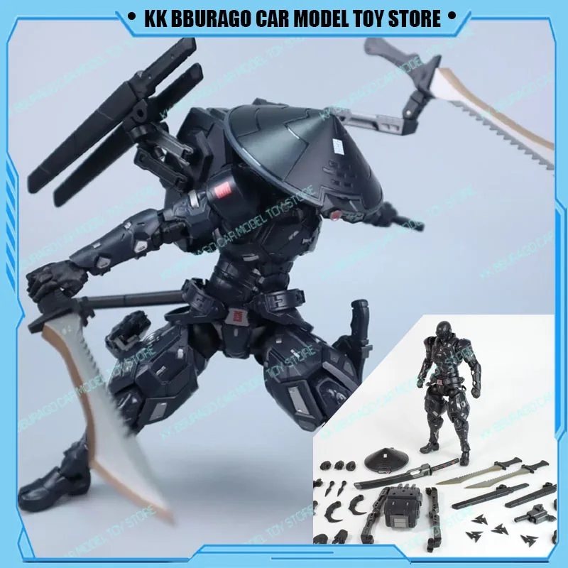 

Collectible Black Warrior Cobra SC-001 Action Figure Special Forces Bamboo Hat SC001 Joint Model Toy Display Piece Boy Gift