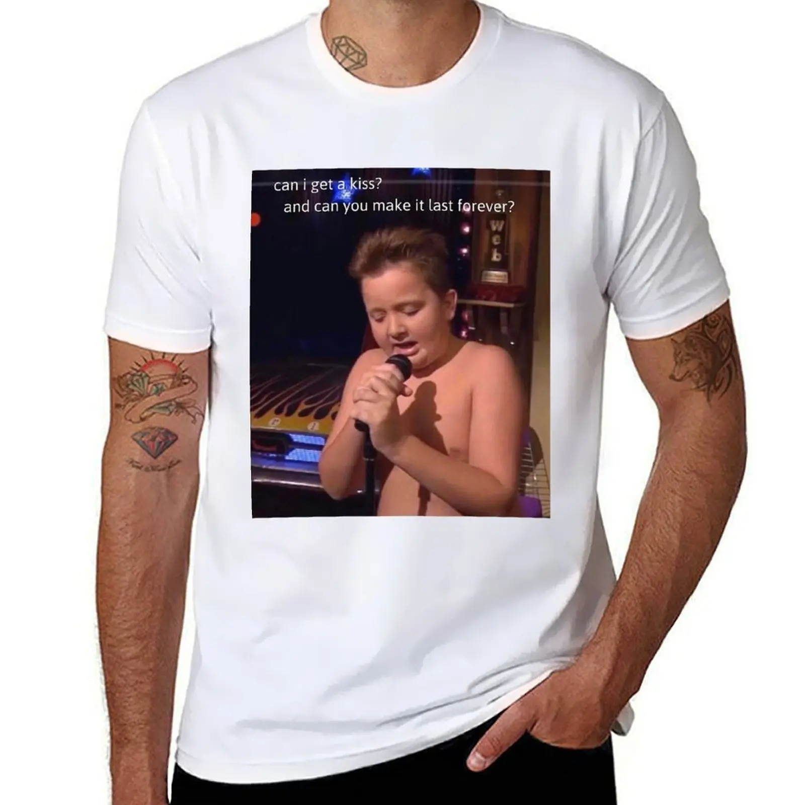 

Gibby Icarly best selling 202 1 l gibby icarly signing v2 T-Shirt man t shirt cotton high quality anime tshirt T-Shirt
